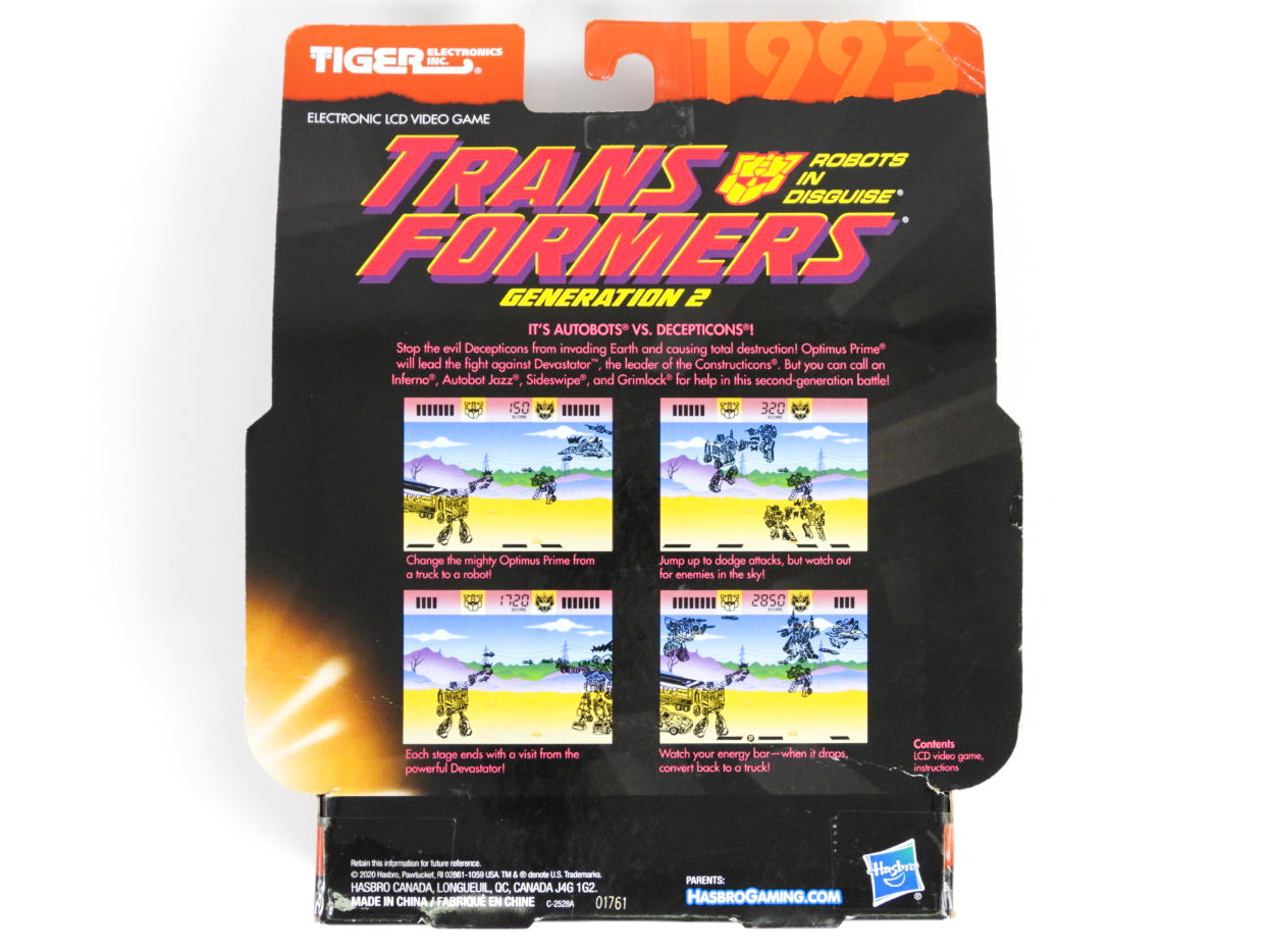 Tiger Electronics Transformers Generation 2 Handheld – Retro MTL