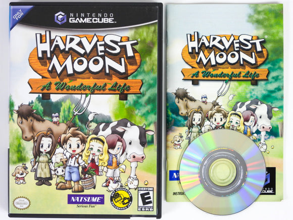 Harvest Moon A Wonderful Life (Nintendo Gamecube)
