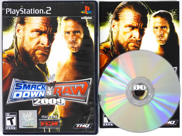 WWE Smackdown vs. Raw 2009 (Playstation 2 / PS2)