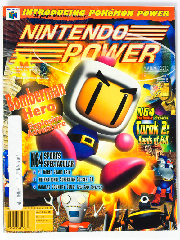 Bomberman Hero [Volume 111] [Nintendo Power] (Magazines)