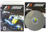 F1 Championship Edition (Playstation 3 / PS3)