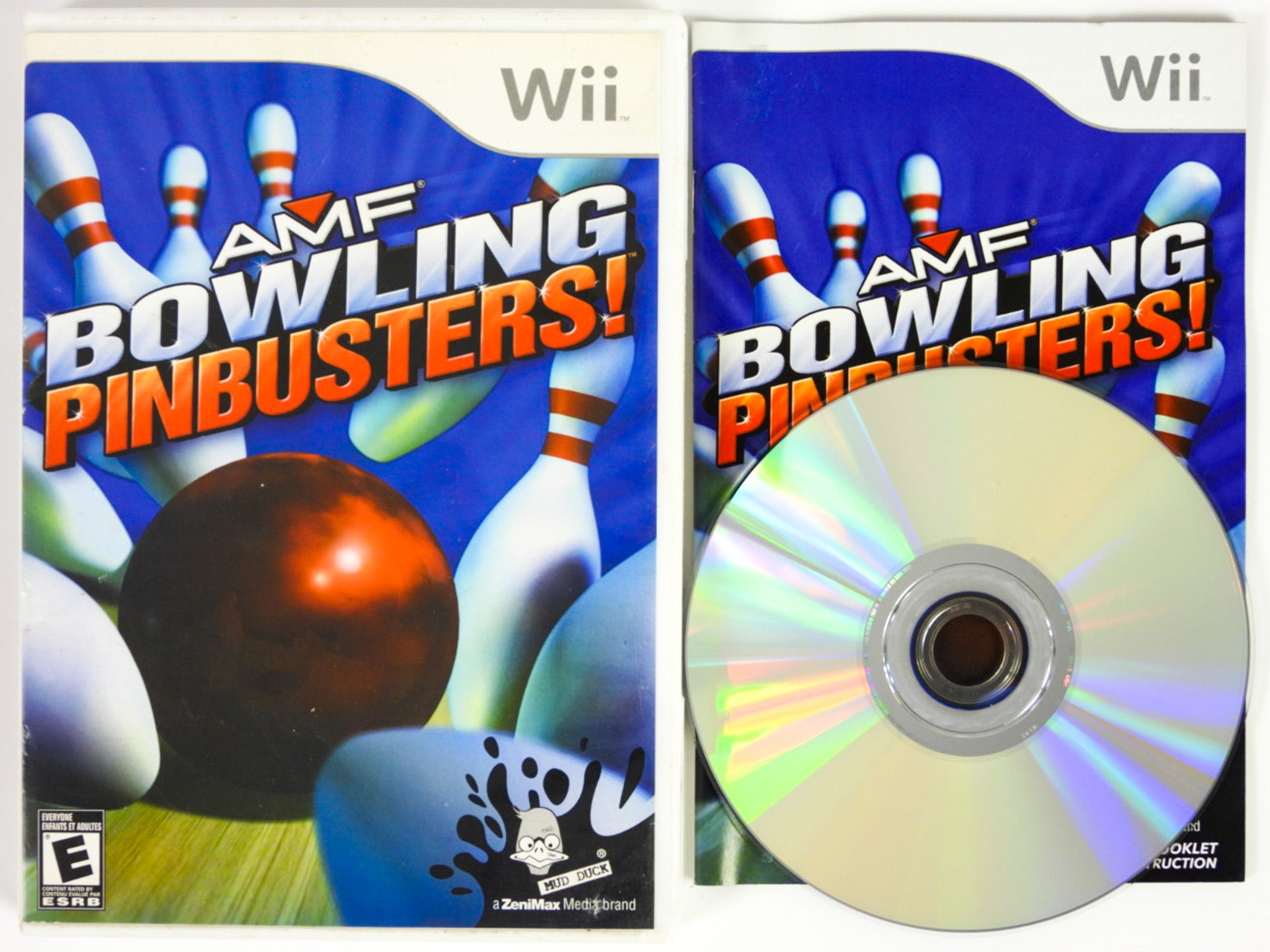 Pinbusters Riduri AMF Bowling Pinbusters (Nintendo Wii) – Retro MTL