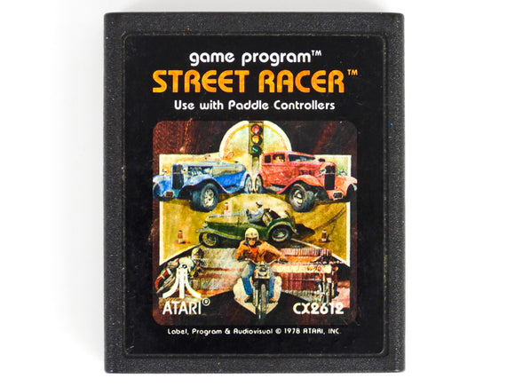 Street Racer [Picture Label] (Atari 2600)