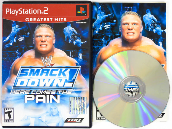 WWE Smackdown Here Comes The Pain [Greatest Hits] (Playstation 2 / PS2)