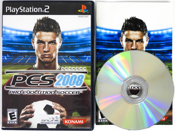Pro Evolution Soccer 2008 (Playstation 2 / PS2)