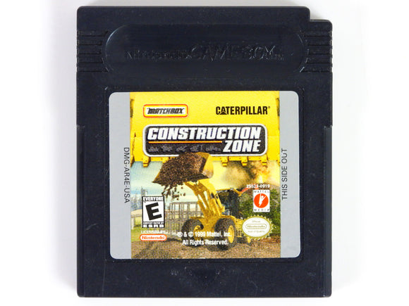Matchbox Caterpillar Construction Zone (Game Boy Color)