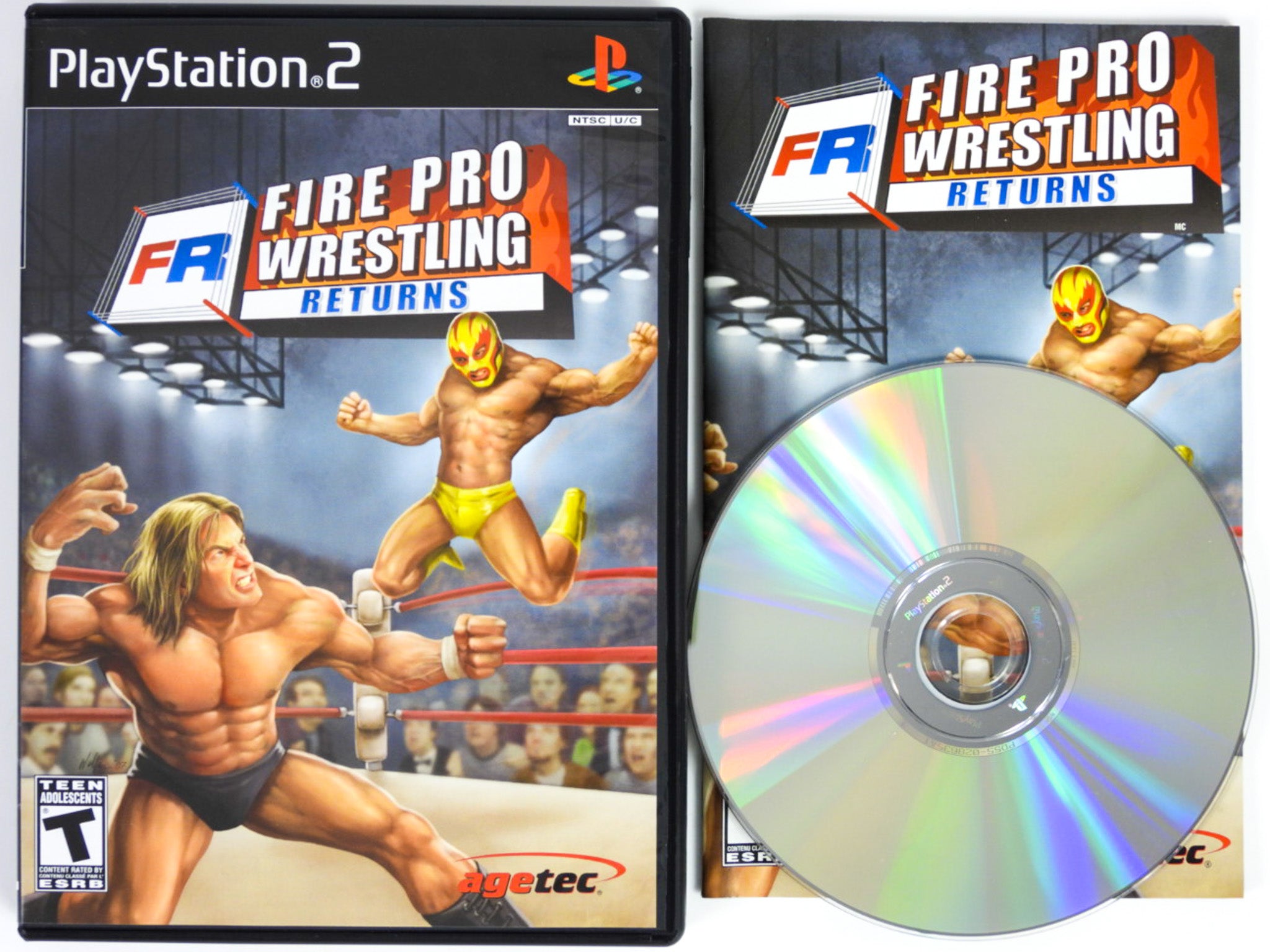 Fire Pro Wrestling Returns (PlayStation 2 / PS2) – Retro MTL