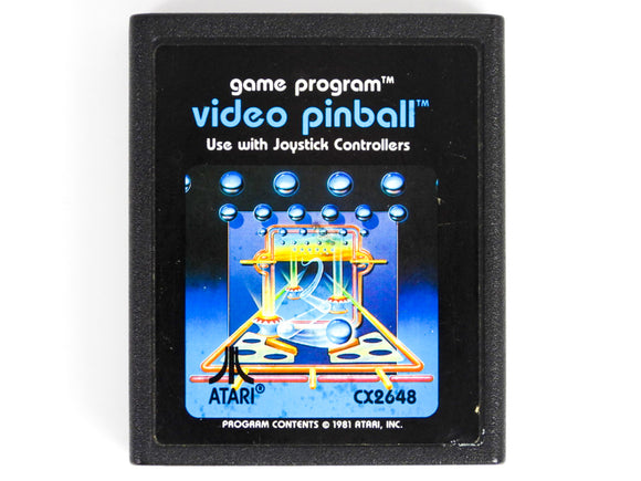 Video Pinball [Picture Label] (Atari 2600)