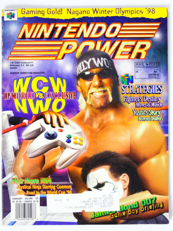 WCW vs NWO [Volume 105] [Nintendo Power] (Magazines)