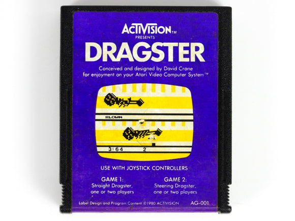 Dragster [Picture Label] (Atari 2600)