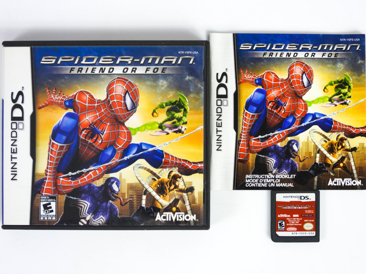 Spiderman Friend Or Foe (Nintendo DS) – RetroMTL