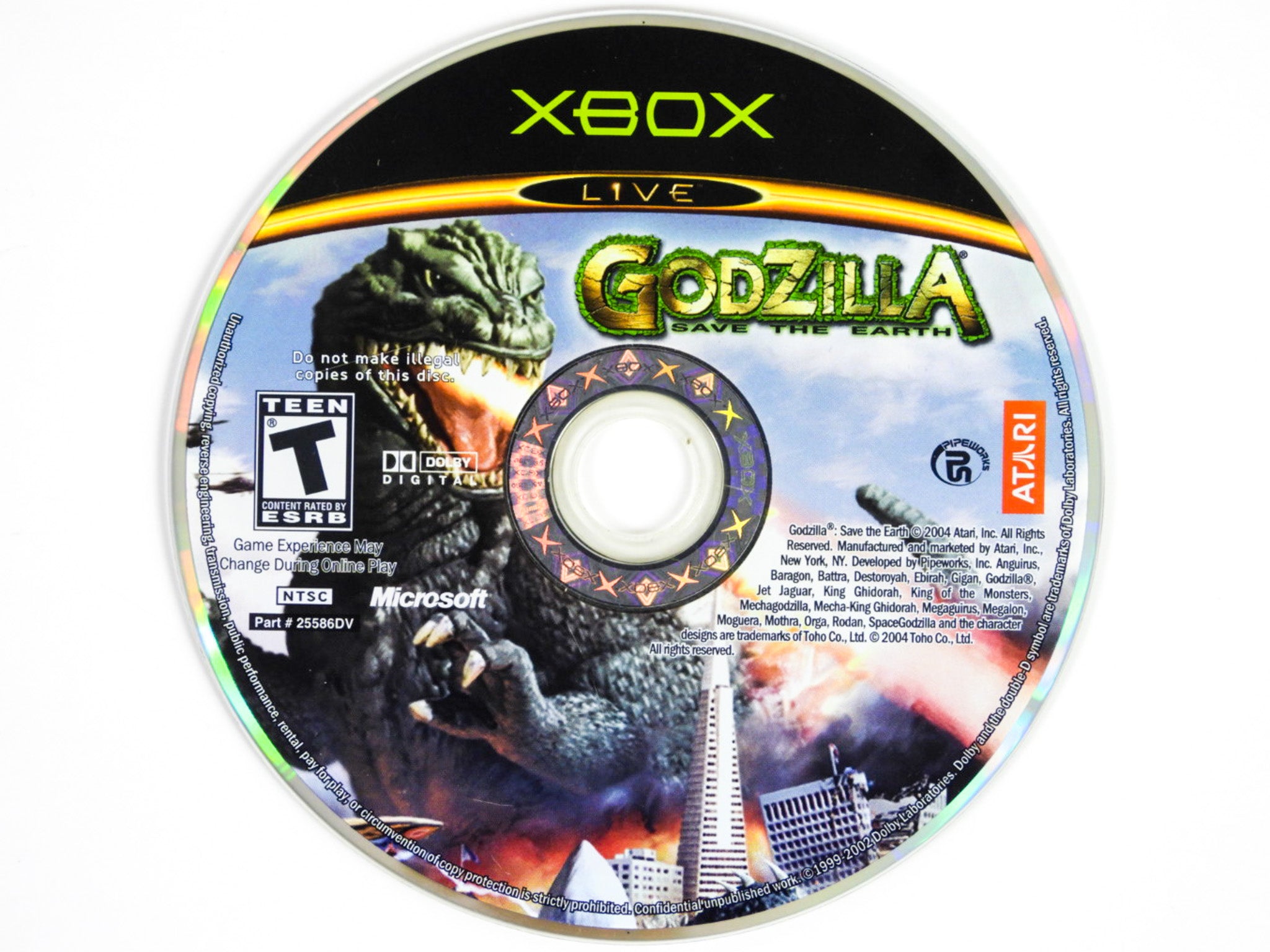 Godzilla Xbox Controller Godzilla Save The Earth (Xbox) – Retro MTL