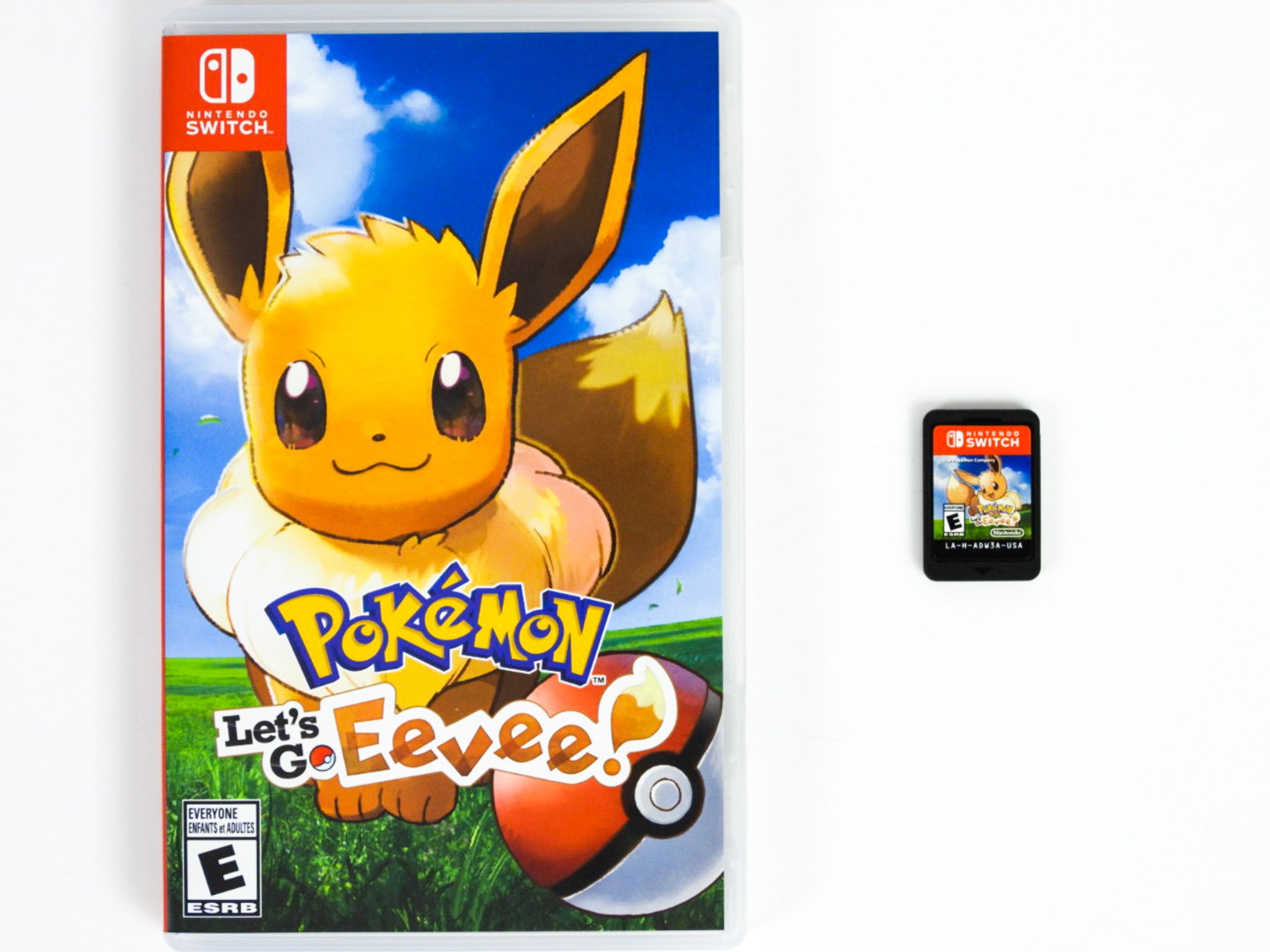 Pokemon Let's Go buy Eevee Poke Ball Plus Bundle for Nintendo Switch no game