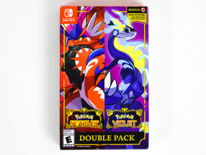 Pokemon Scarlet & Pokemon Violet Double Pack (Nintendo Switch)