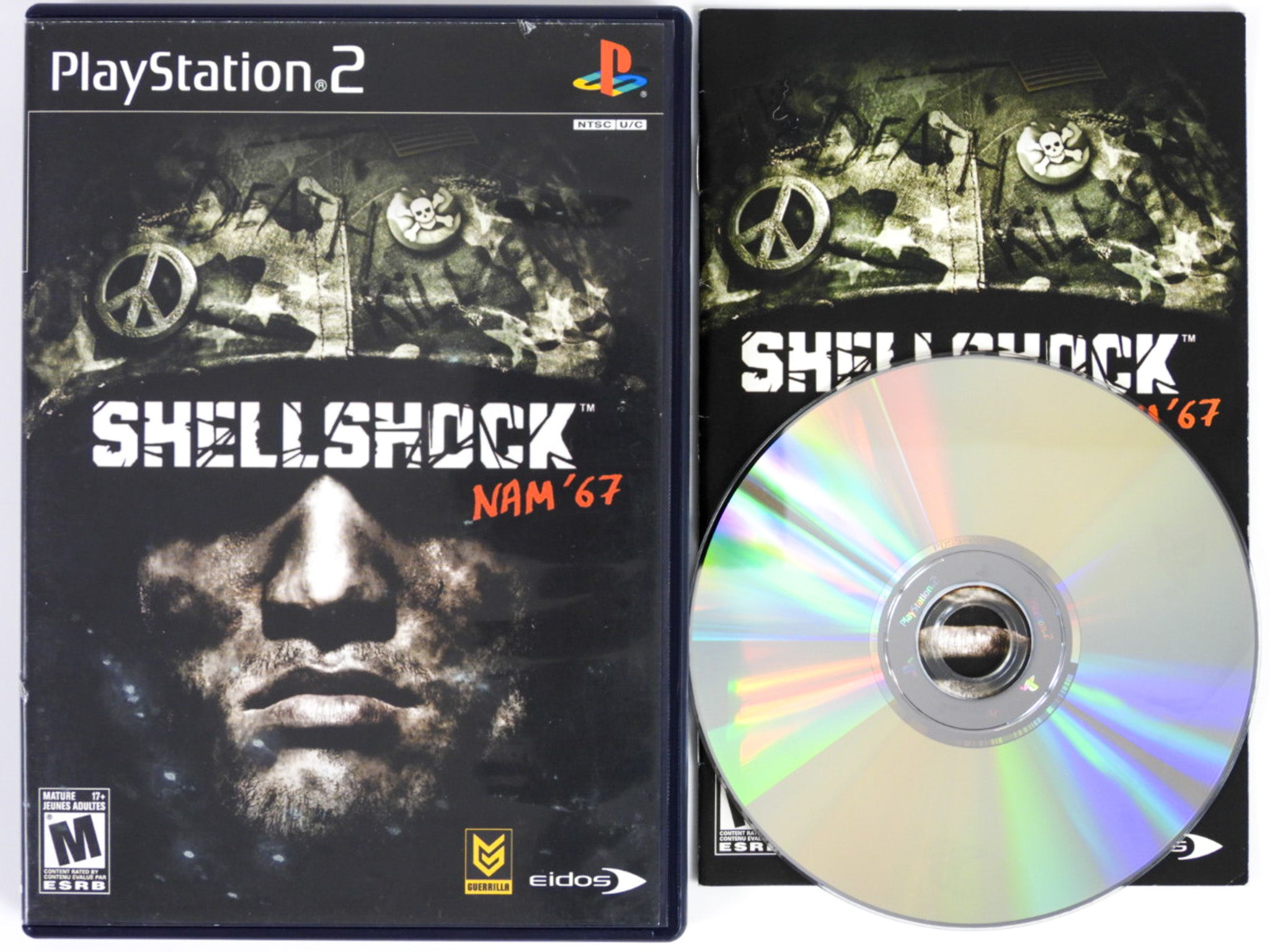 Shellshock - Nam '67 - Sony Playstation 2 PS2 - Editorial use only