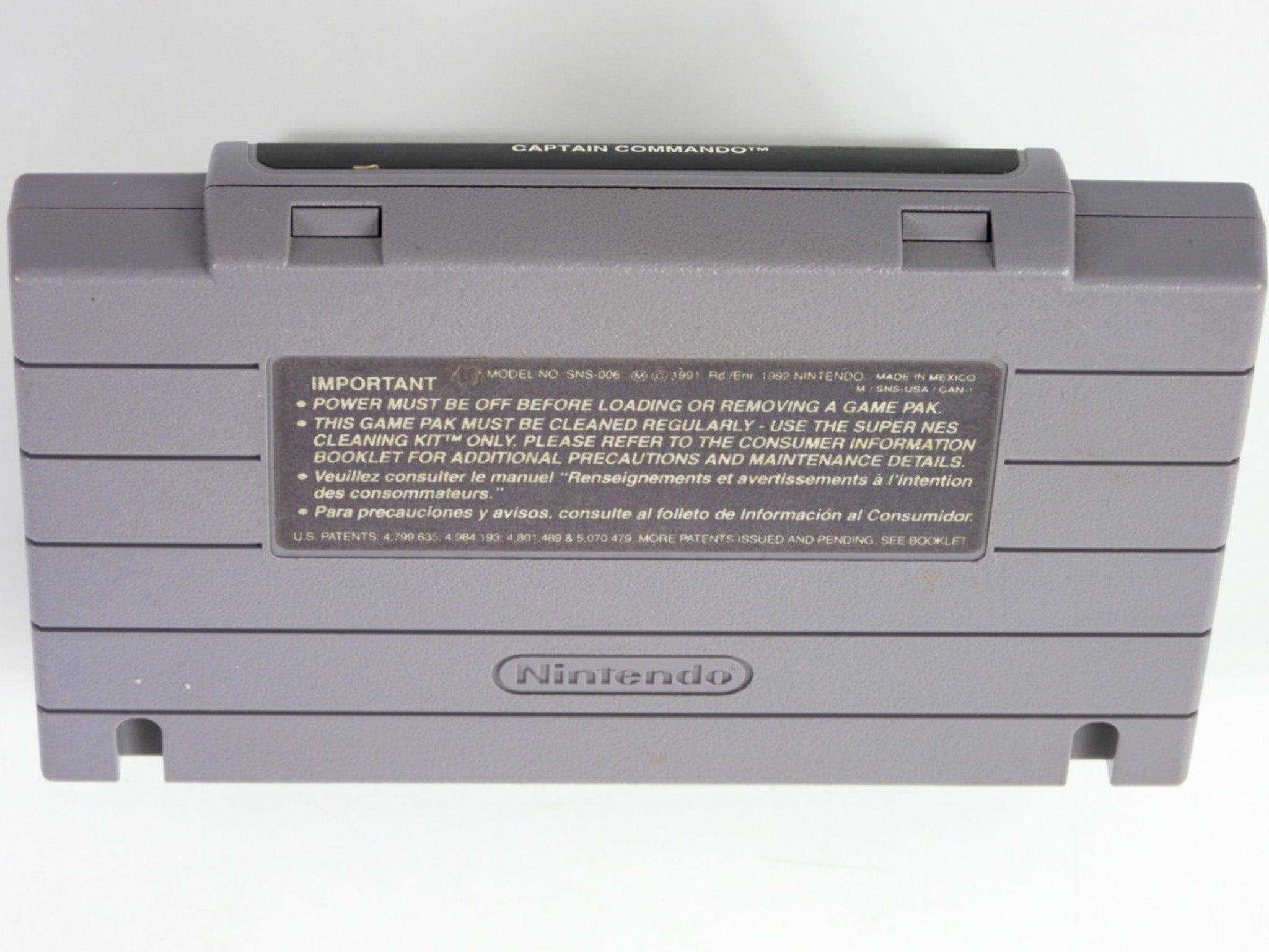 Captain Commando (Super Nintendo / SNES) – RetroMTL