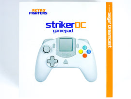 White StrikerDC Dreamcast Controller [Retro Fighters] (Sega Dreamcast)