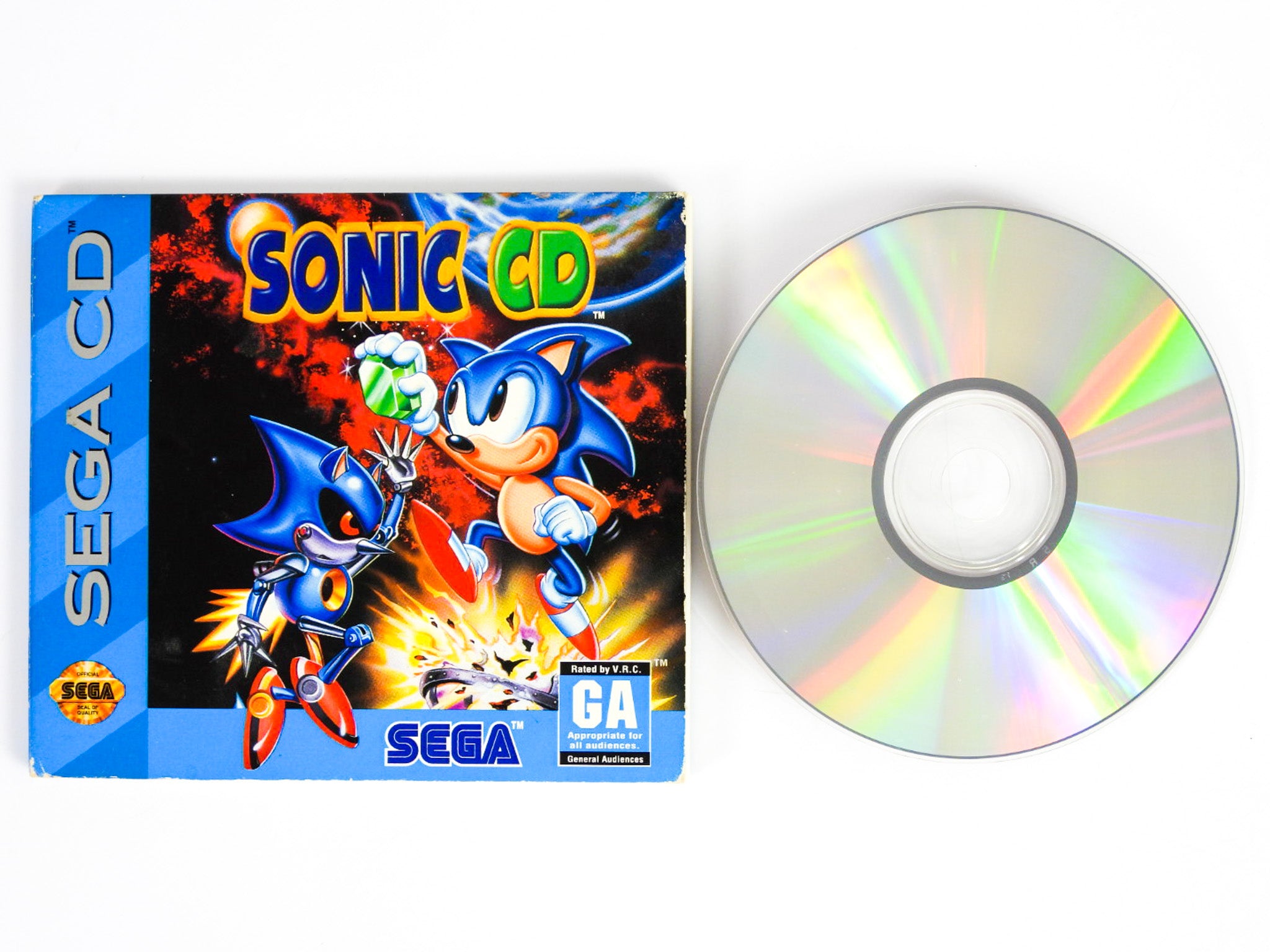 Sonic CD [Not For Resale] (Sega CD) – Retro MTL