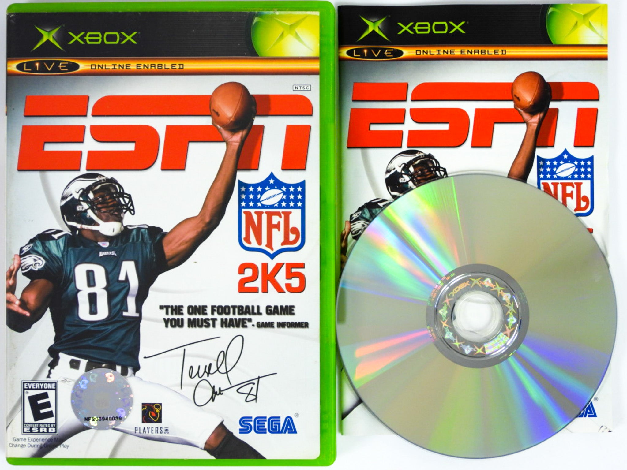 Nfl 2k5 xbox sales one