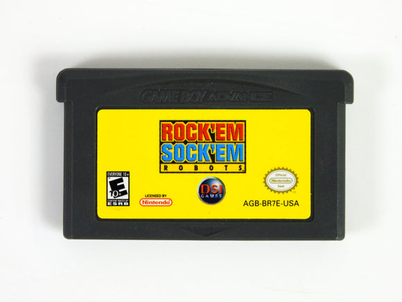Rock 'Em Sock 'Em Robots (Game Boy Advance / GBA)