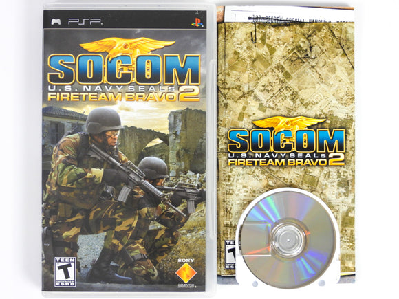SOCOM: U.S. Navy Seals Fireteam Bravo 2 PSP