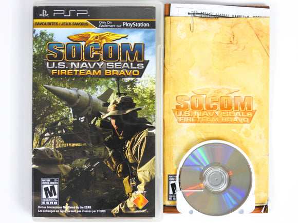 SOCOM US Navy Seals Fireteam Bravo [Favorites] [Not For Resale] (Playstation Portable / PSP)
