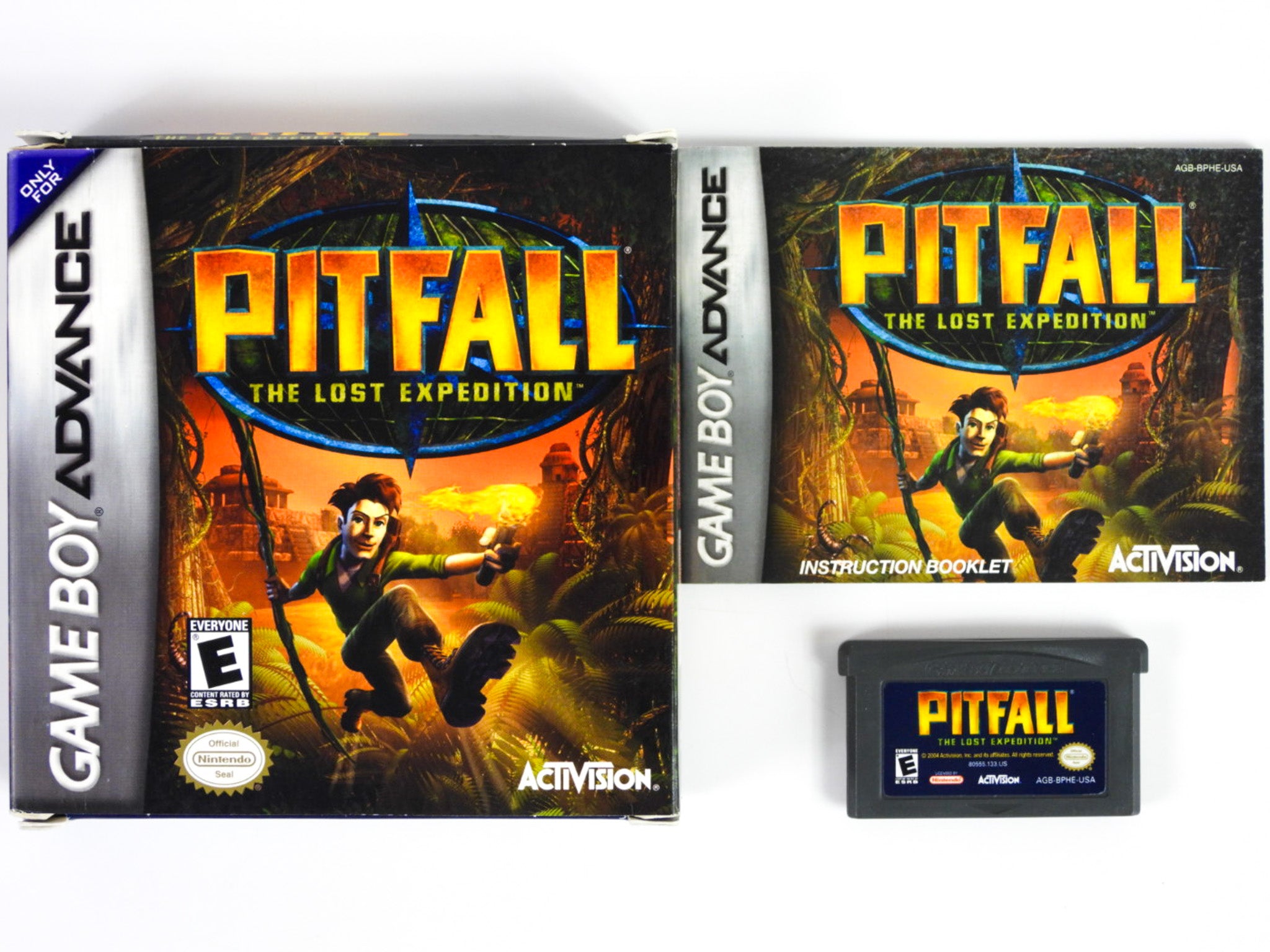 Pitfall The Lost Expedition (Game Boy Advance / GBA) – RetroMTL