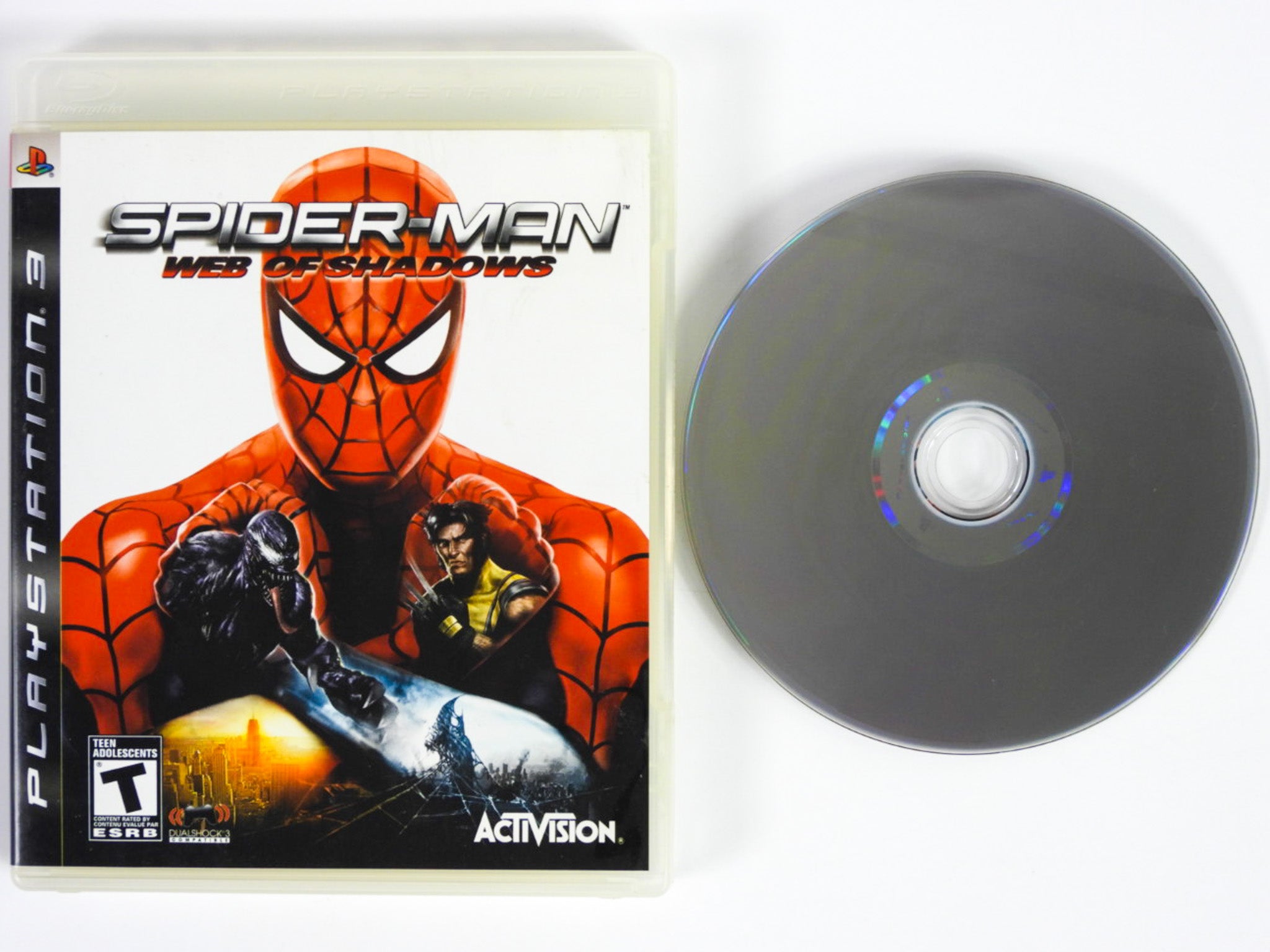 PS3 SPIDER-MAN WEB OF SHADOWS Spider-Man: Web of Shadows (PS3