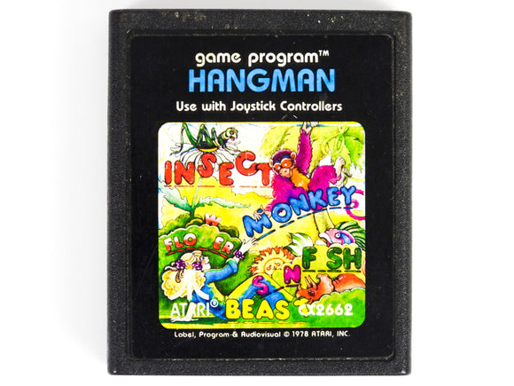 Hangman [Picture Label] (Atari 2600)