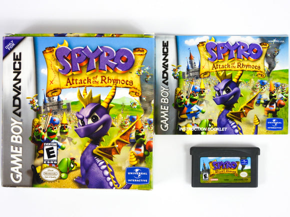 Spyro Attack of the Rhynocs (Game Boy Advance / GBA)