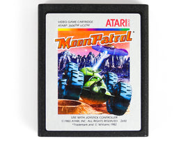 Moon Patrol [Silver Label] (Atari 2600)