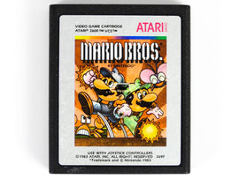 Mario Bros [Silver Label] (Atari 2600)