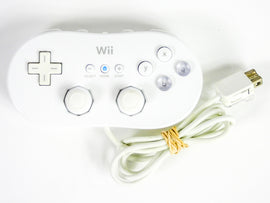 White Wii Classic Controller (Nintendo Wii)