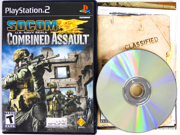 SOCOM US Navy Seals Combined Assault (Playstation 2 / PS2)