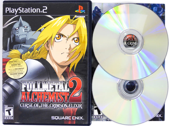 Fullmetal Alchemist 2 Curse Of The Crimson Elixir (Playstation 2 / PS2)