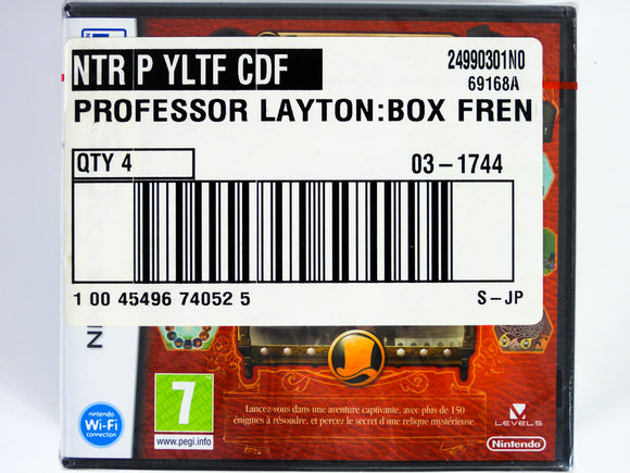 Professor Layton And Pandora's Box [4Pack] [French Version] [PAL] (Nintendo DS)