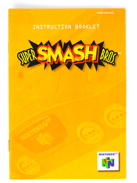 Super Smash Bros. [Manual] (Nintendo 64 / N64)