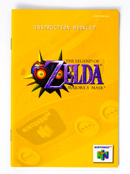 Zelda Majora's Mask [Manual] (Nintendo 64 / N64)