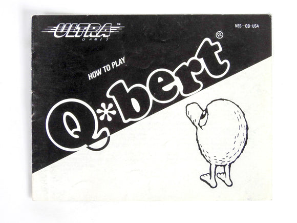 Q*Bert [Manual] (Nintendo / NES)