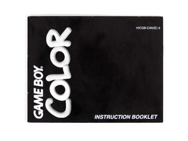 Instruction Booklet [Manual] [CAN Version] (Nintendo Game Boy Color / GBC)