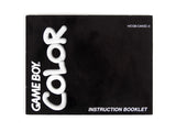 Instruction Booklet [Manual] [CAN Version] (Game Boy Color)