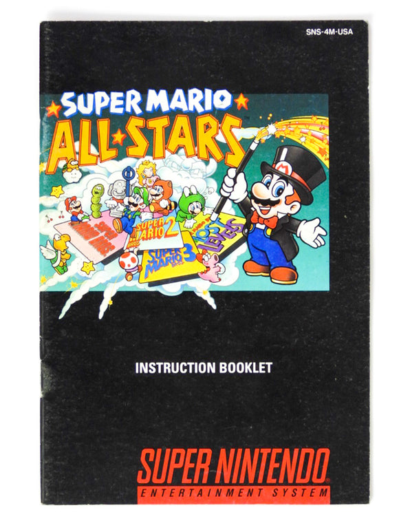 Super Mario All-Stars [Manual] (Super Nintendo / SNES)