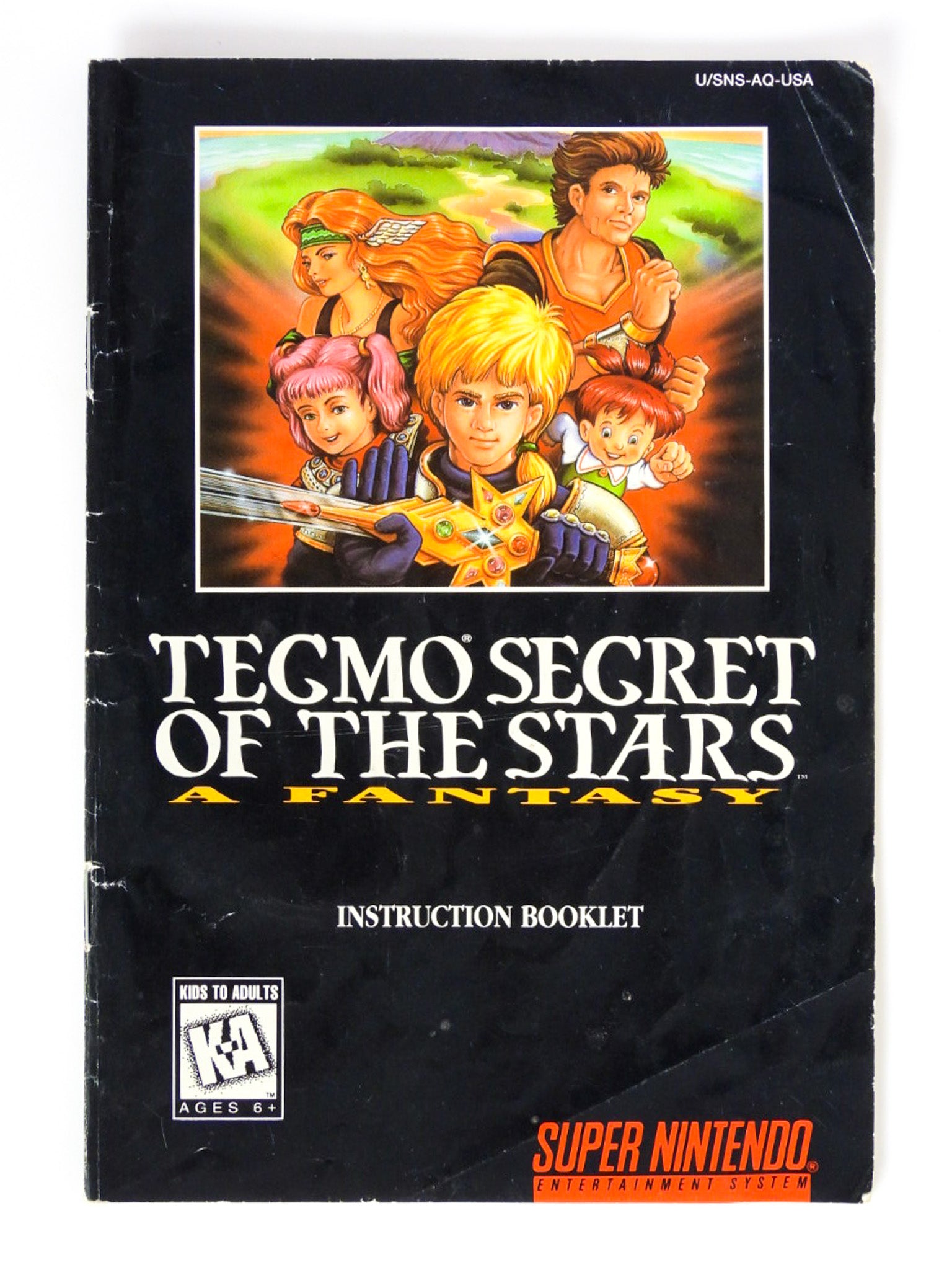 Manual Tecmo Secret Of The Stars Super Nintendo Tecmo Secret Of
