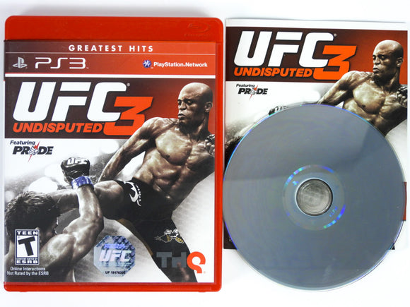UFC Undisputed 3 [Greatest Hits] (Playstation 3 / PS3)