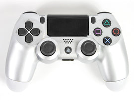 Silver Dualshock 4 Controller (PlayStation 4 / PS4)