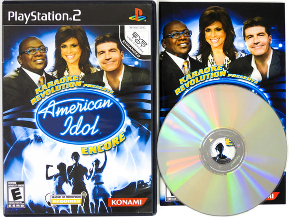 Karaoke Revolution Presents: American Idol Encore (Playstation 2 / PS2)