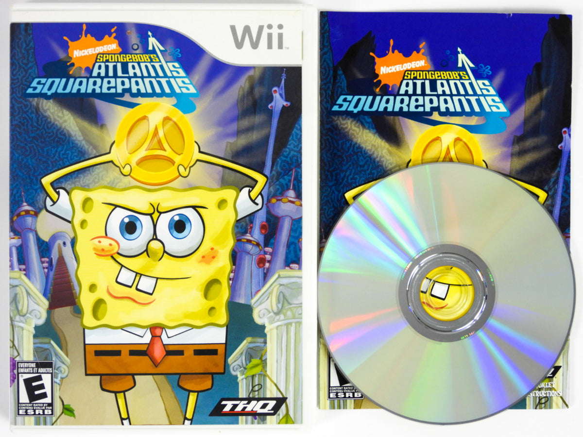 SpongeBob's Atlantis SquarePantis (Nintendo Wii) – RetroMTL