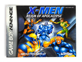 X-Men Reign Of Apocalypse [Manual] (Nintendo Game Boy Advance / GBA)