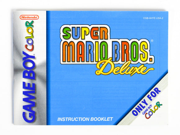 Super Mario Bros Deluxe [Manual] (Game Boy Color)