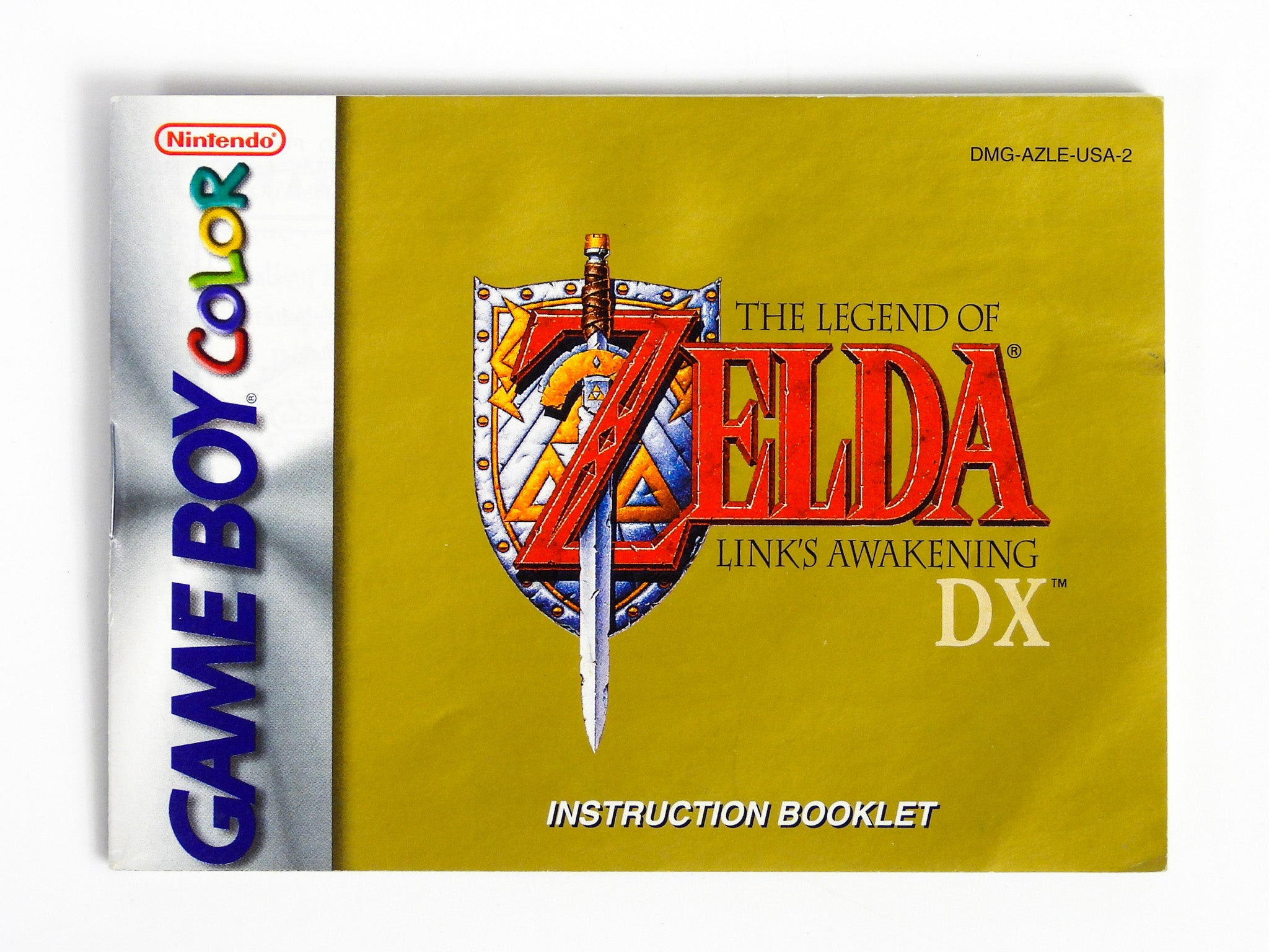 Legend of Zelda Link’s Awakening DX GameBoy Color outlet GBC w/ manual